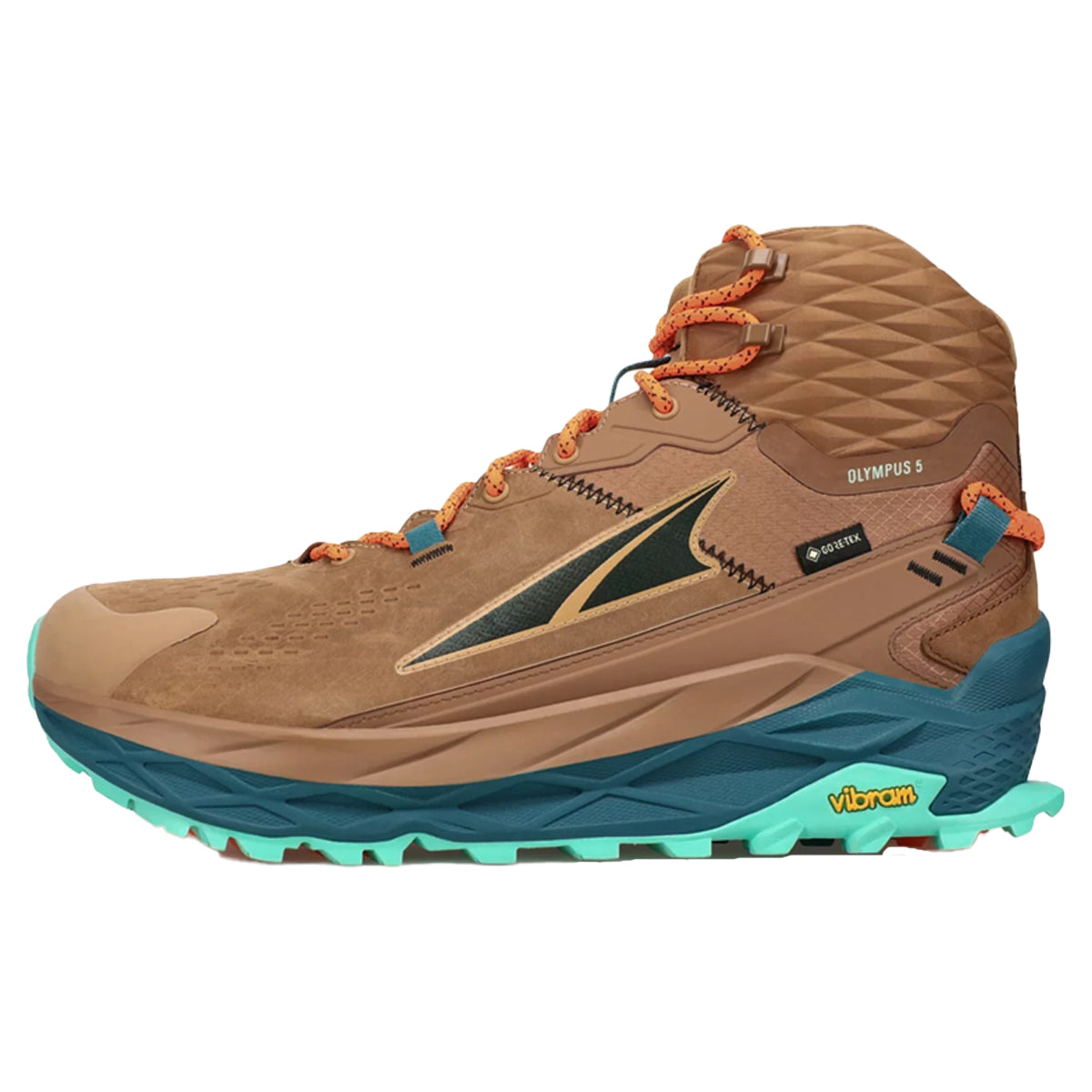 Altra Olympus 5 Hike Mid GTX in Brown by GOHUNT | Altra - GOHUNT Shop