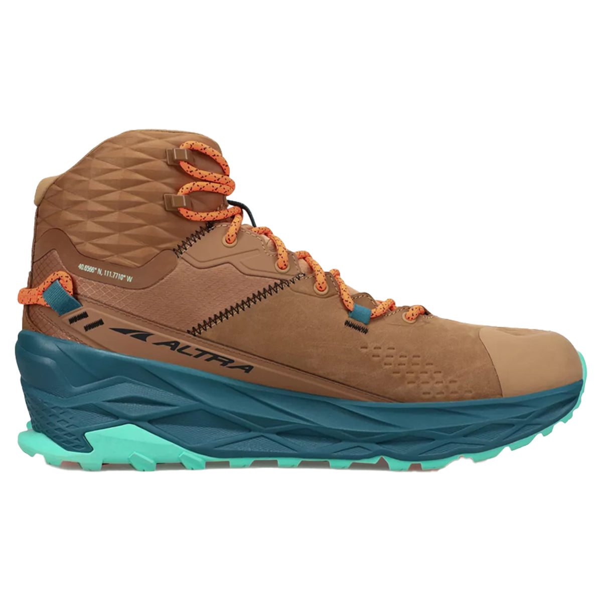 Altra Olympus 5 Hike Mid GTX in Brown by GOHUNT | Altra - GOHUNT Shop