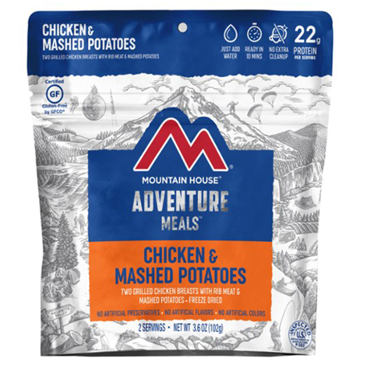 Mountain House Chicken & Mashed Potatoes by Mountain House | Camping - goHUNT Shop
