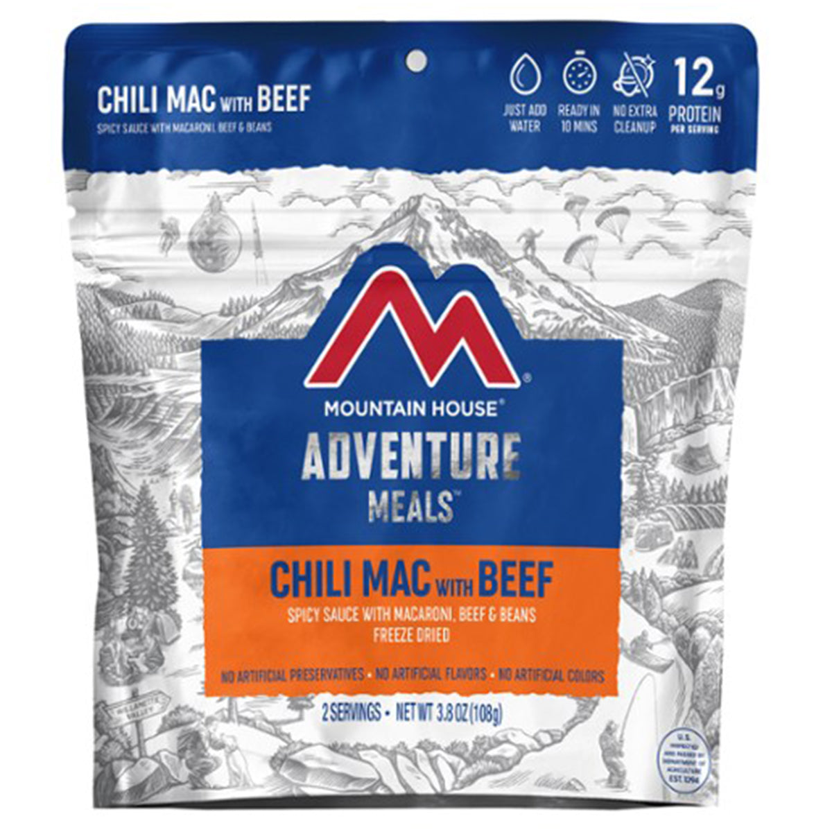 Mountain House Chili Mac with Beef in Mountain House Chili Mac with Beef - goHUNT Shop by GOHUNT | Mountain House - GOHUNT Shop