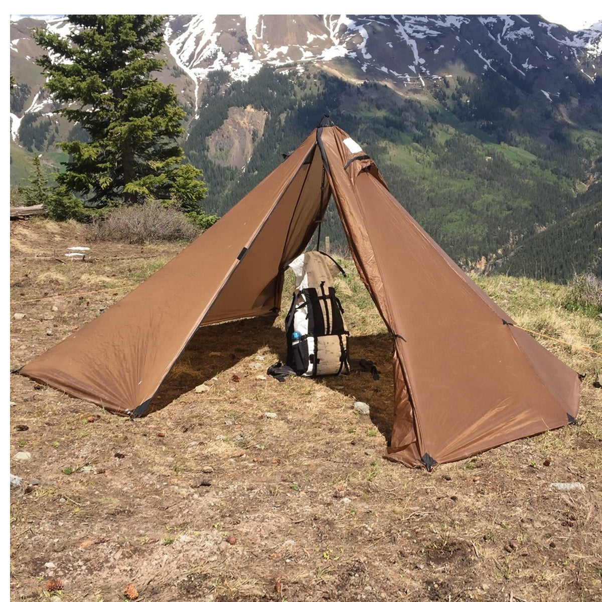 outside tents Seek Outside Cimarron Shelter
