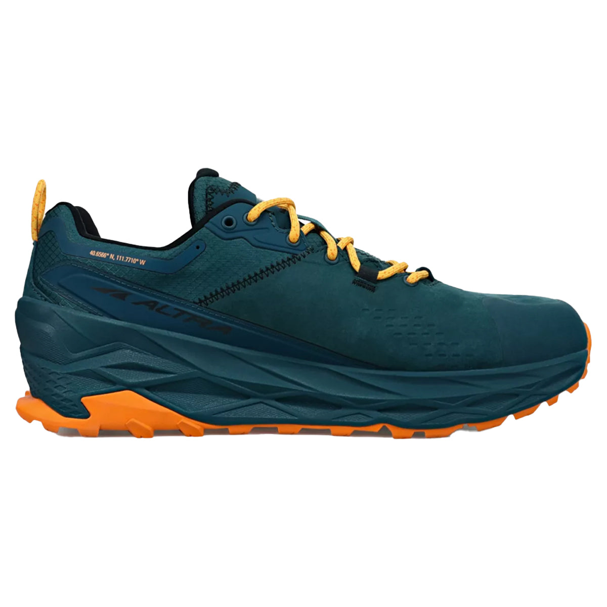Altra Olympus 5 Hike Low GTX in Deep Teal by GOHUNT | Altra - GOHUNT Shop