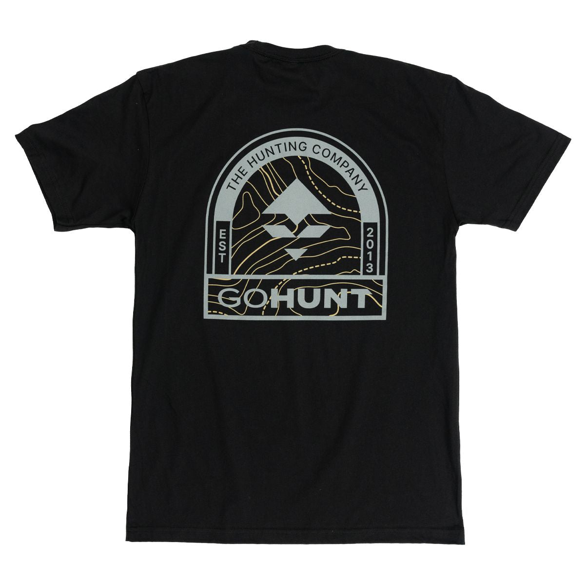 GOHUNT Elevation Tee in Black by GOHUNT | GOHUNT - GOHUNT Shop
