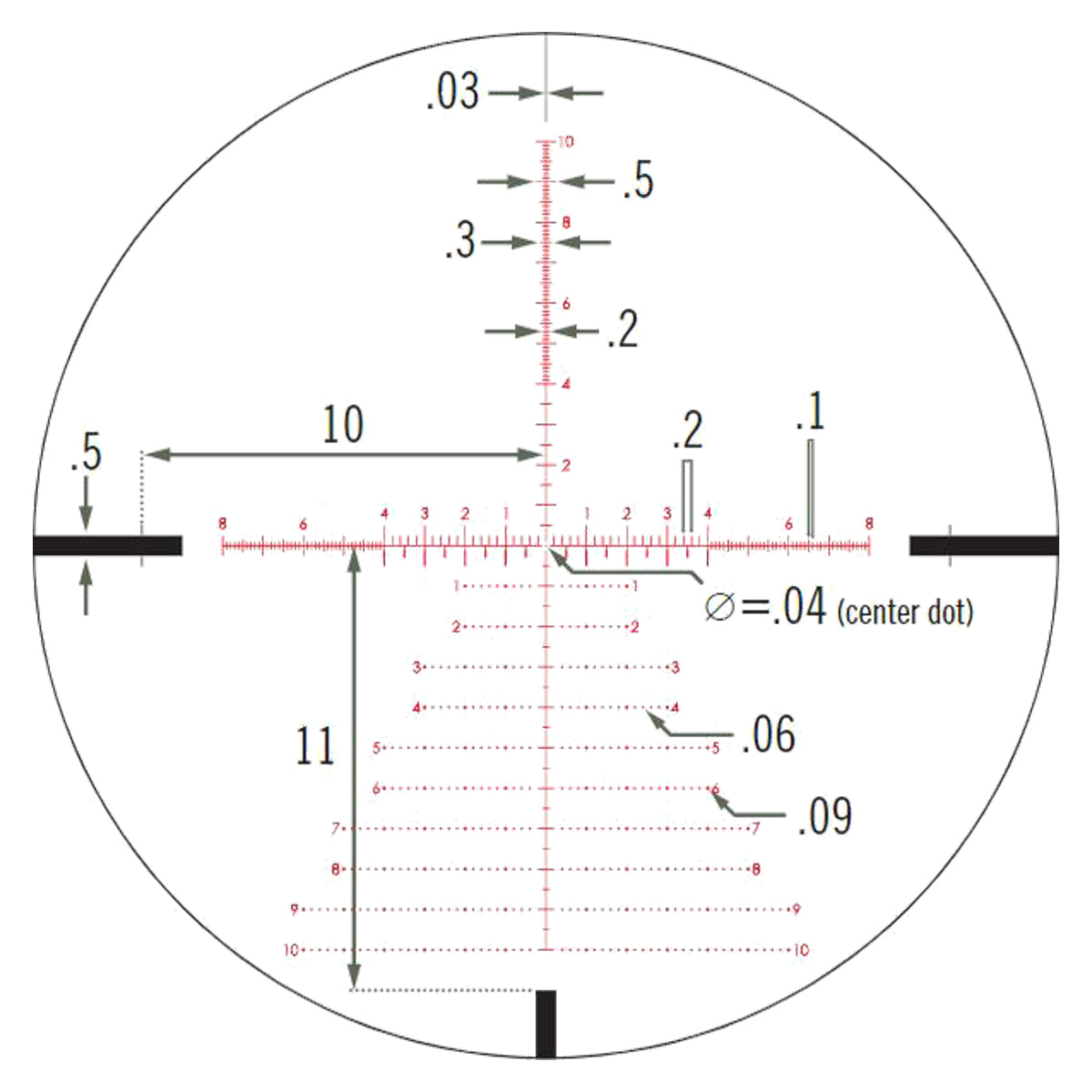 Vortex Strike Eagle 3-18x44 FFP EBR-7C MOA Riflescope | Shop at GOHUNT