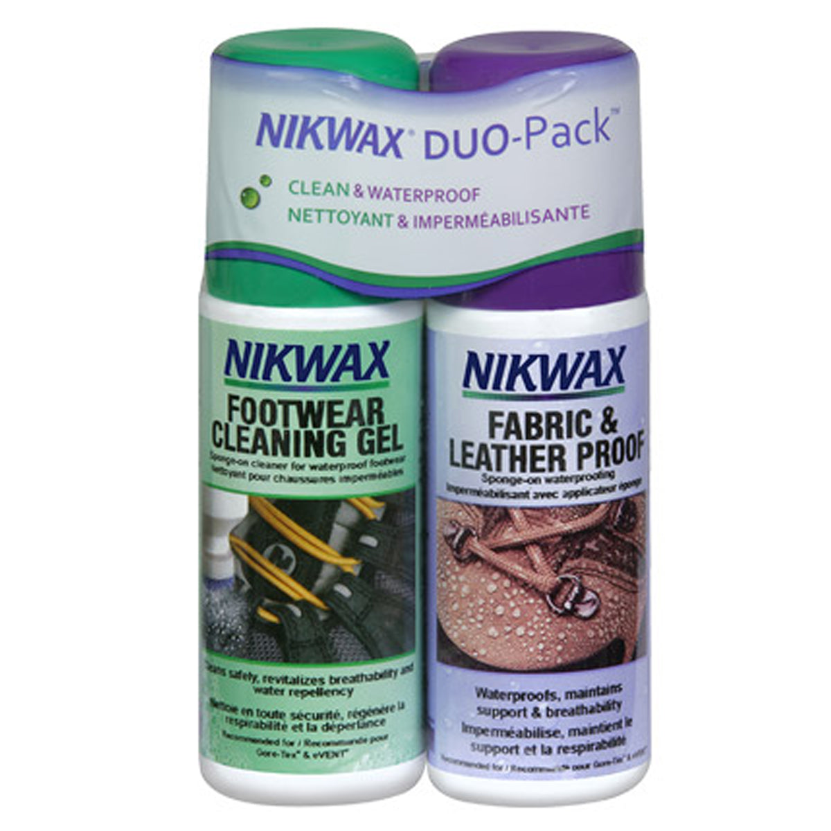 Nikwax Fabric and Leather Proof Duo Pack