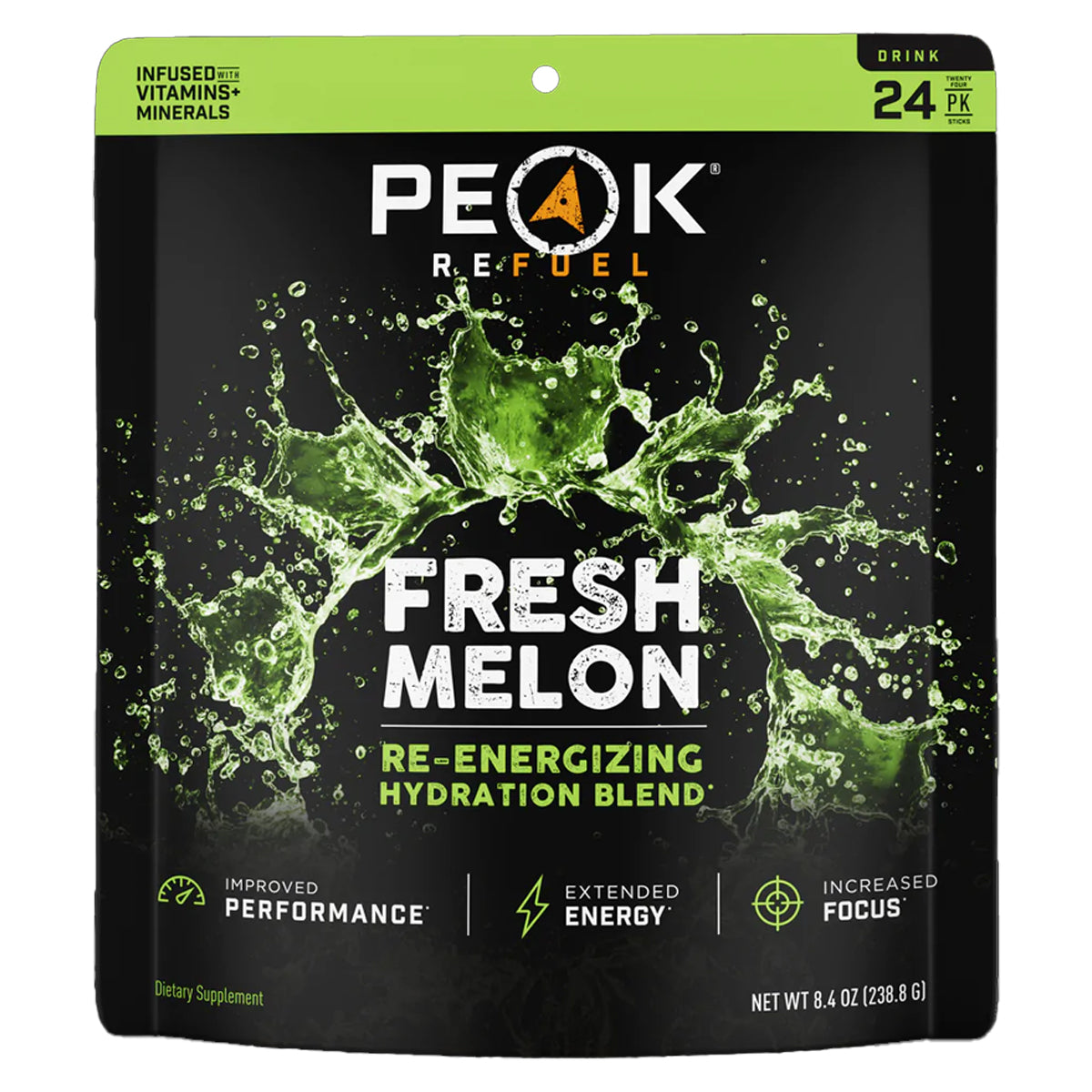 Peak Refuel Hydration Sticks in Fresh Melon by GOHUNT | Peak Refuel - GOHUNT Shop