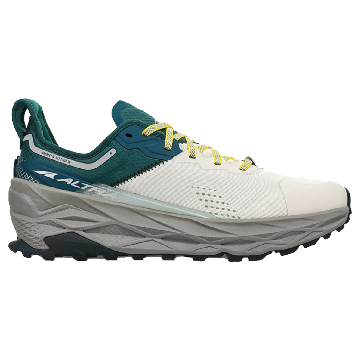 Altra Olympus 5 in Gray & Teal by GOHUNT | Altra - GOHUNT Shop