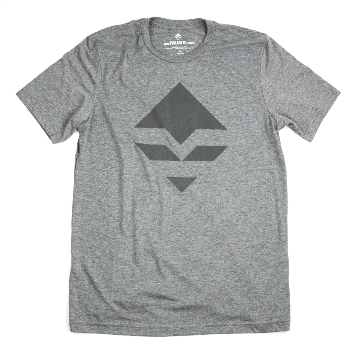goHUNT Grey & Dark Grey T-Shirt by goHUNT | Apparel - goHUNT Shop