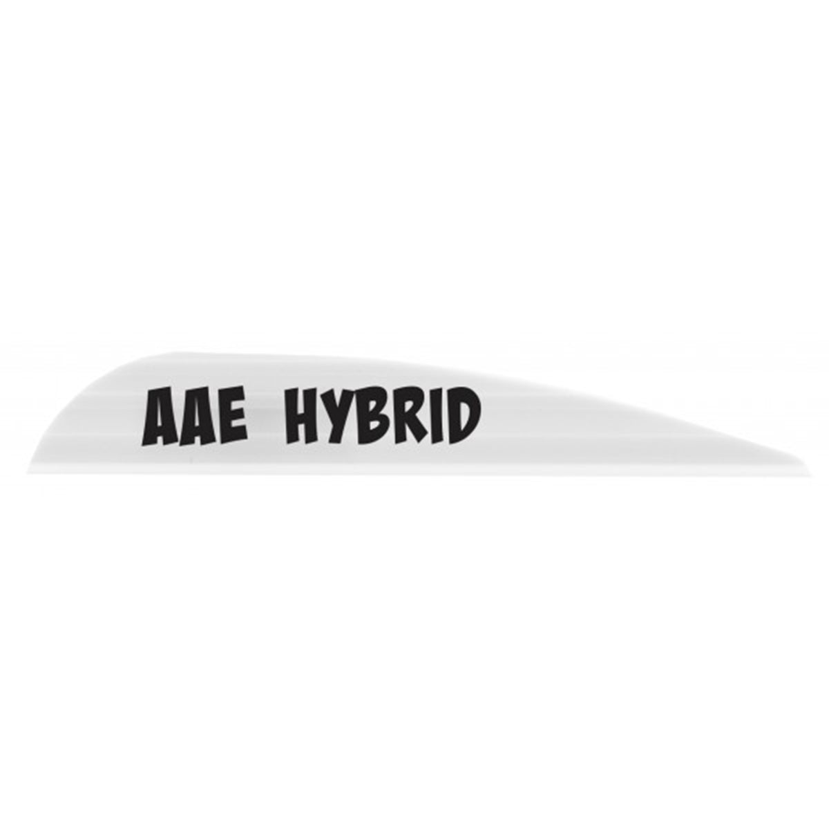 AAE Hybrid 23 Arrow Vanes - 100 Pack in White by GOHUNT | AAE - GOHUNT Shop