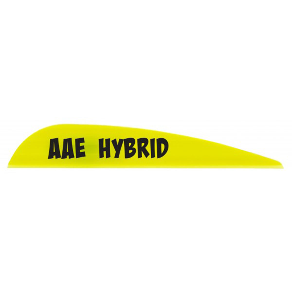 AAE Hybrid 23 Arrow Vanes - 100 Pack in Yellow by GOHUNT | AAE - GOHUNT Shop