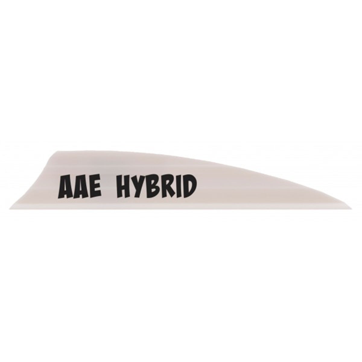 AAE Hybrid 2.0 Shield Cut Arrow Vanes - 100 pack in White by GOHUNT | AAE - GOHUNT Shop