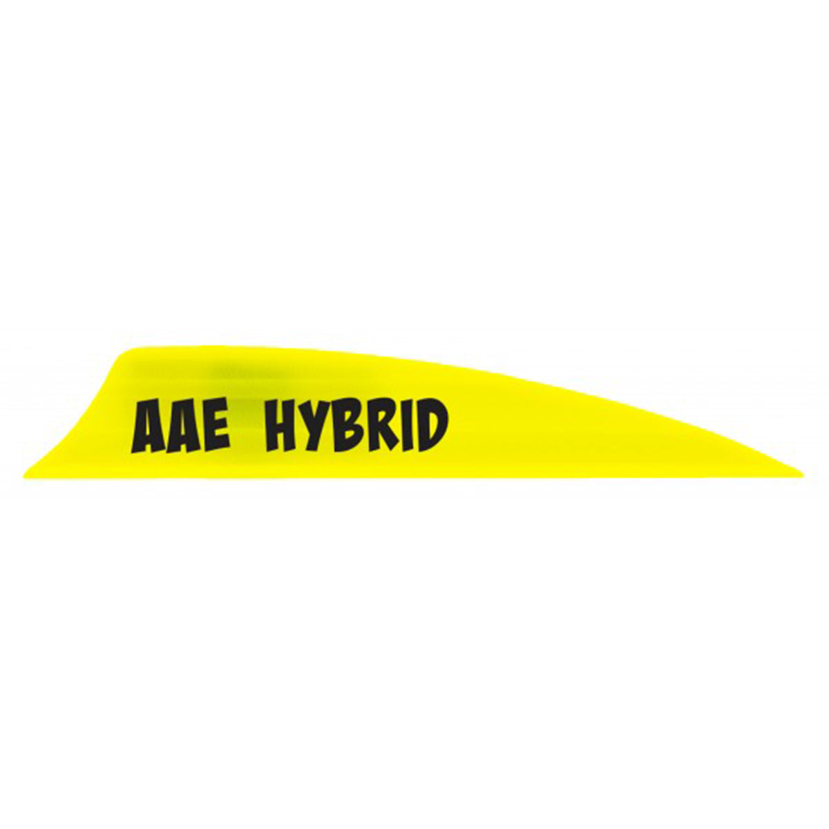 AAE Hybrid 2.0 Shield Cut Arrow Vanes - 100 pack in Yellow by GOHUNT | AAE - GOHUNT Shop