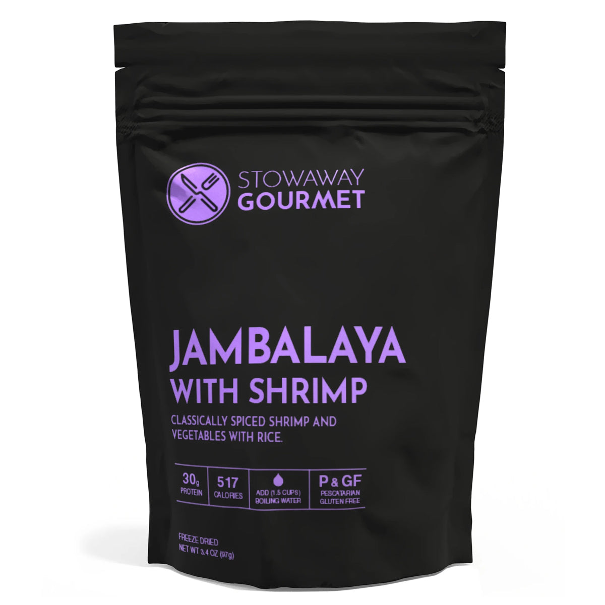 Stowaway Gourmet Jambalaya with Shrimp