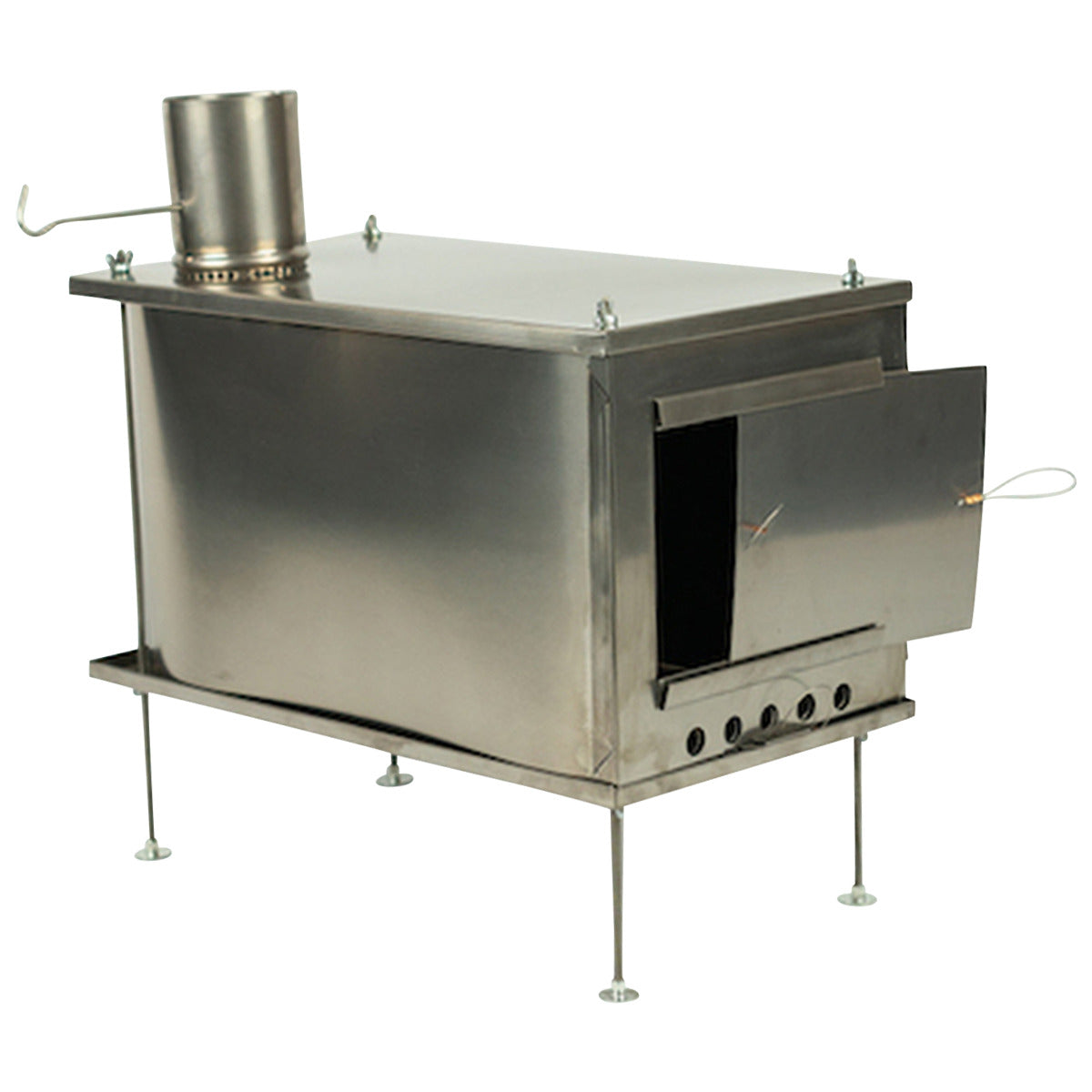 Seek Outside Large U-Turn Stove with 7.5' Pipe | Shop at GOHUNT