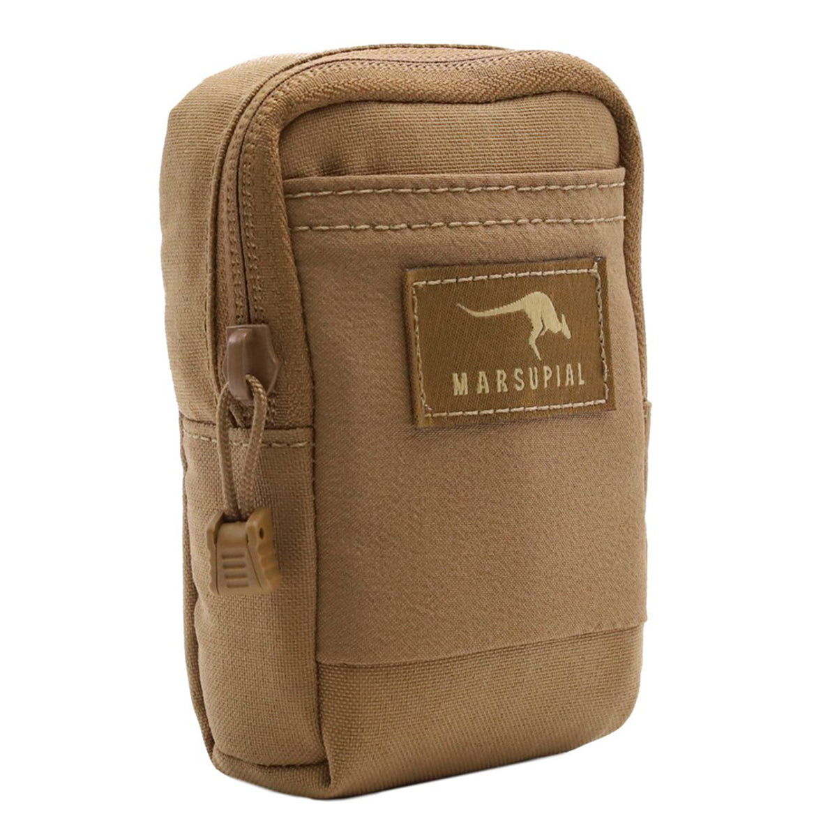 Marsupial Gear - Small Zippered Pouch Large / Coyote Brown