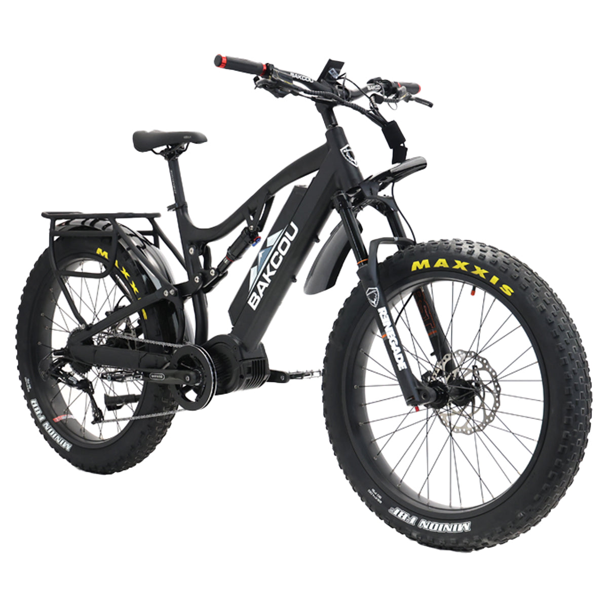 Bakcou Storm 19in. Electric Bike, Kryptek Altitude / 25ah