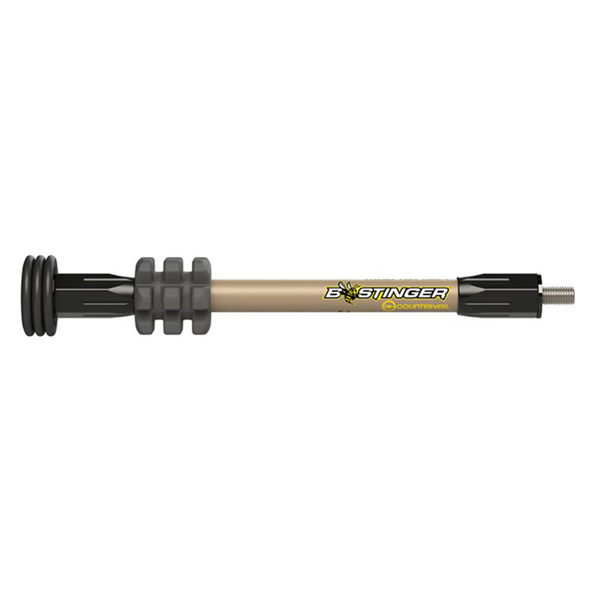 Bee Stinger MicroHex Stabilizer Grey 12 in Bee Stinger MicroHex Stabilizer Grey 12 in