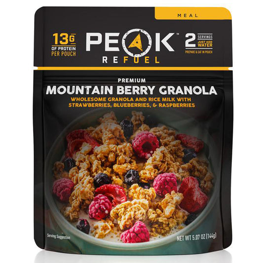 Peak Refuel Mountain Berry Granola by Peak Refuel | Camping - goHUNT Shop