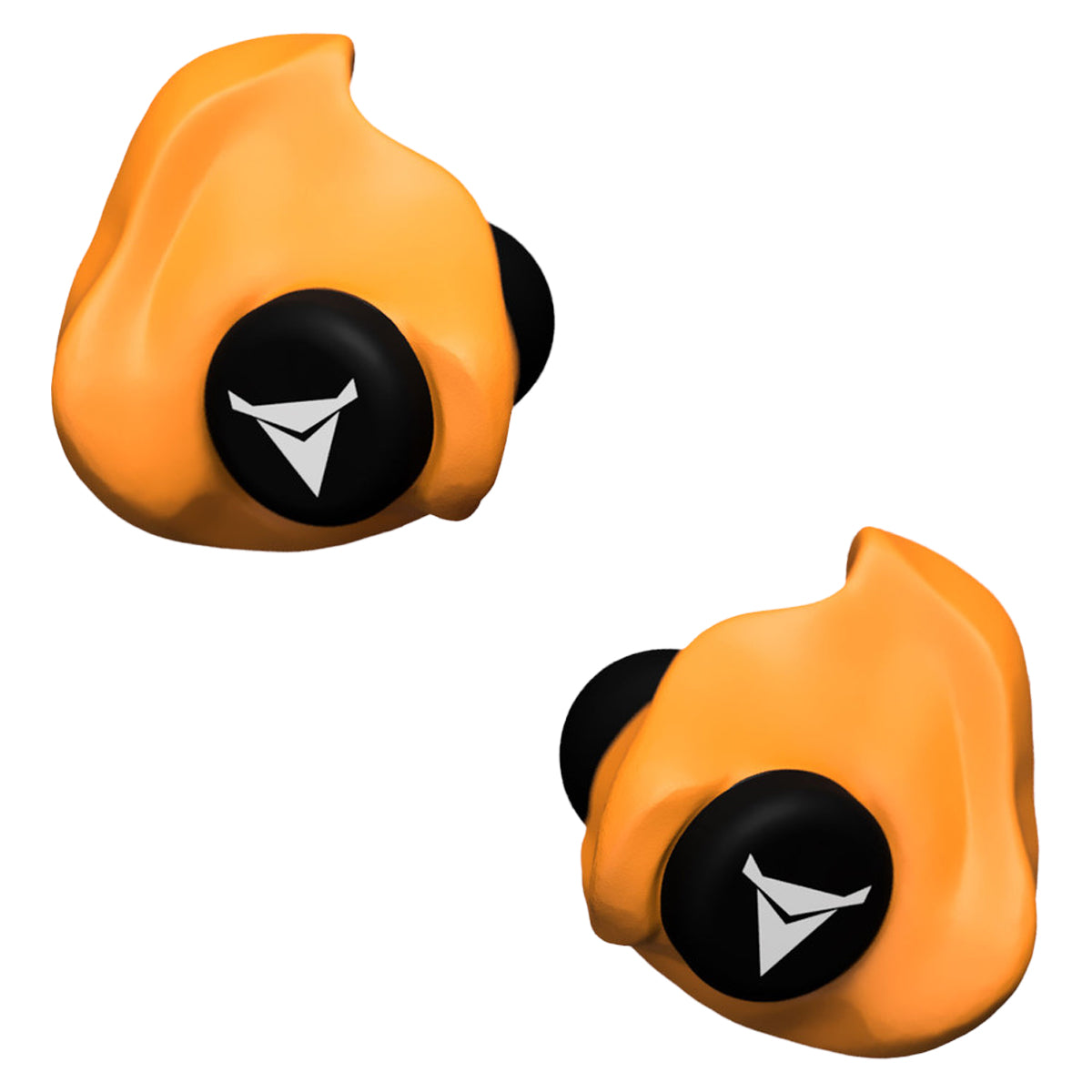 Decibullz Custom Molded Earplugs in Orange by GOHUNT | Decibullz - GOHUNT Shop