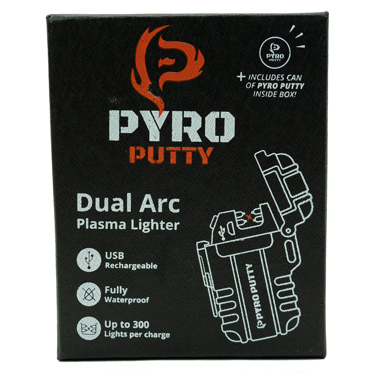 Pyro Putty Dual Arc Rechargeable Lighter in Pyro Putty Dual Arc Rechargeable Lighter by Pyro Putty | Camping - goHUNT Shop by GOHUNT | Pyro Putty - GOHUNT Shop