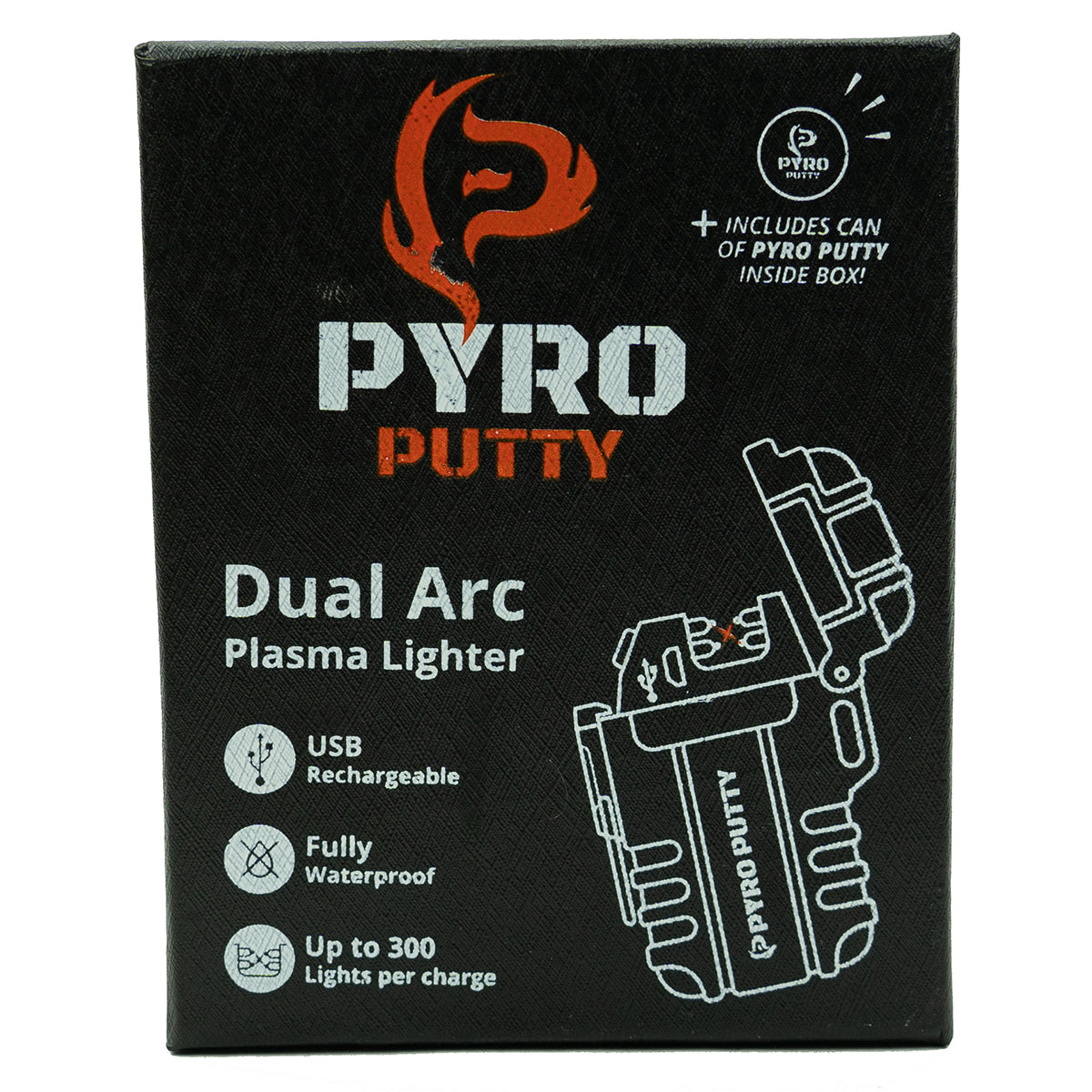 Pyro Putty Dual Arc Rechargeable Lighter | Shop at GOHUNT
