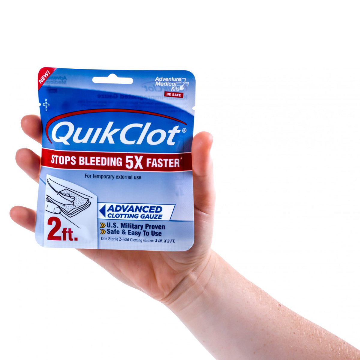 Adventure Medical Kits QuikClot Gauze by Tender Outdoor | Gear - goHUNT Shop