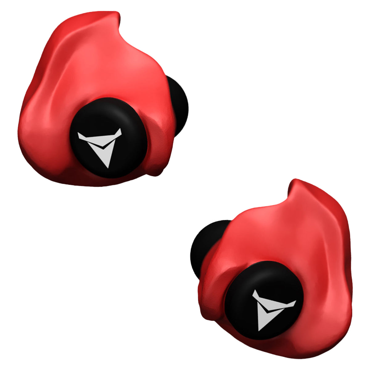 Decibullz Custom Molded Earplugs in Red by GOHUNT | Decibullz - GOHUNT Shop