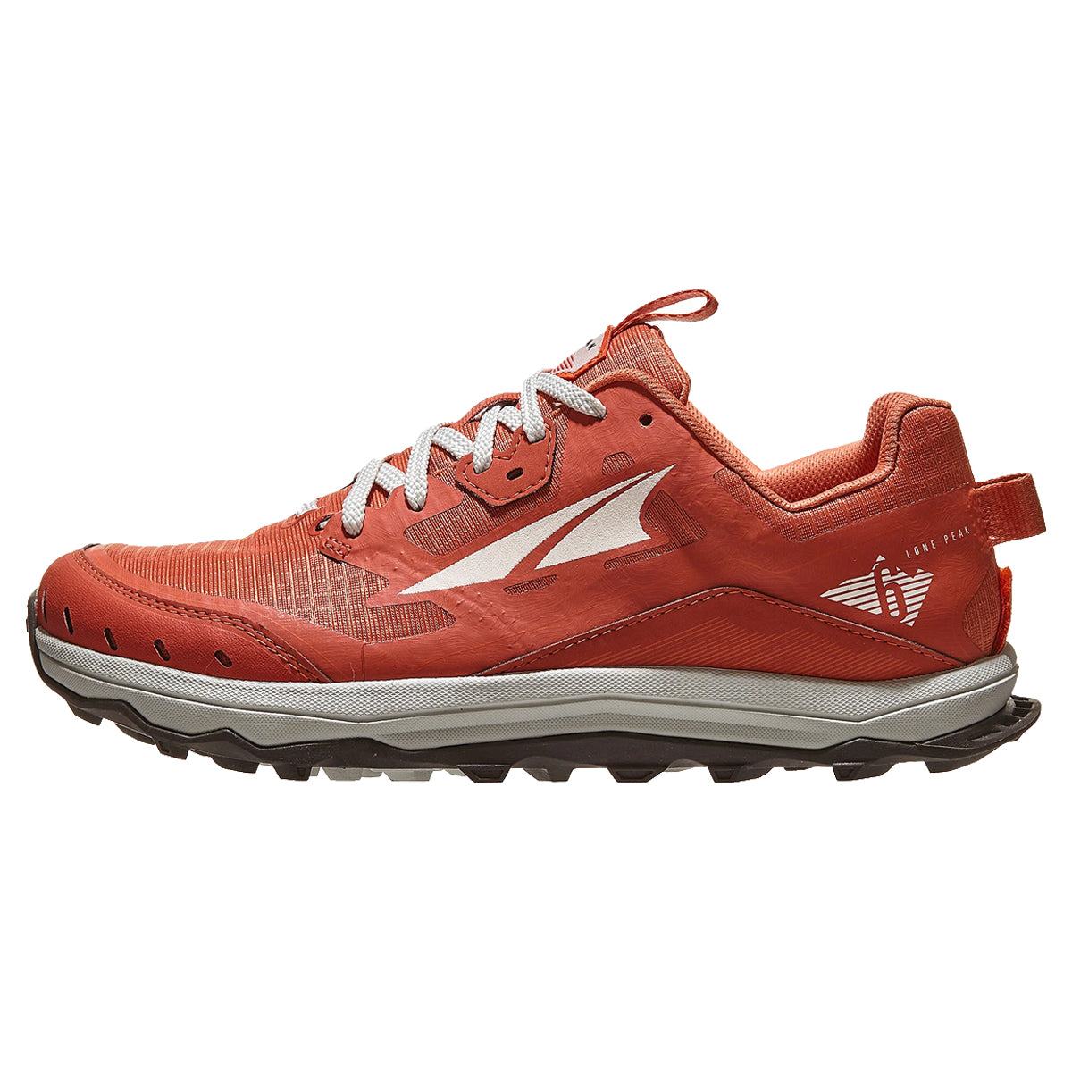 Altra Women's Lone Peak 6 in Red & Gray by GOHUNT | Altra - GOHUNT Shop