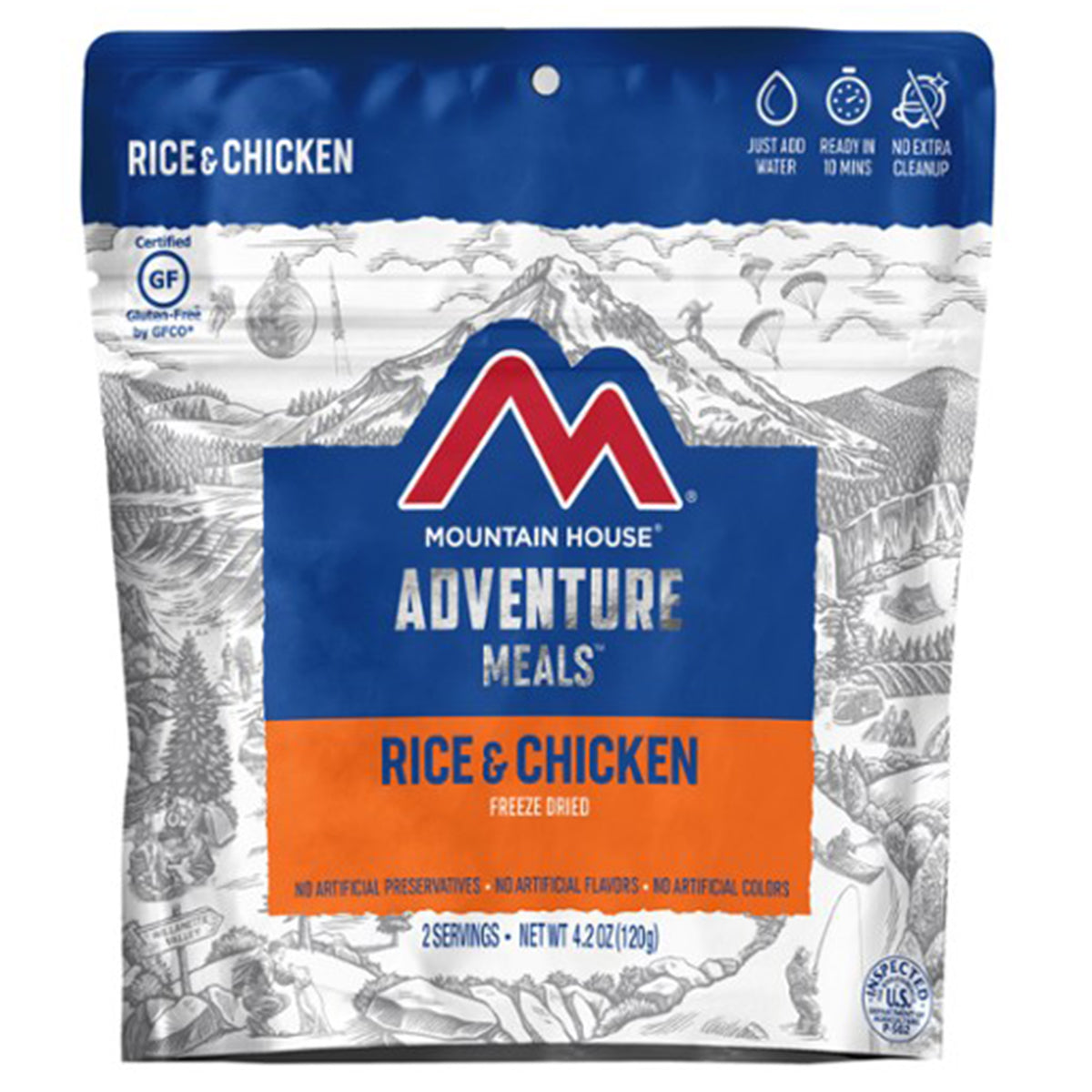 Mountain House Rice & Chicken by Mountain House | Camping - goHUNT Shop