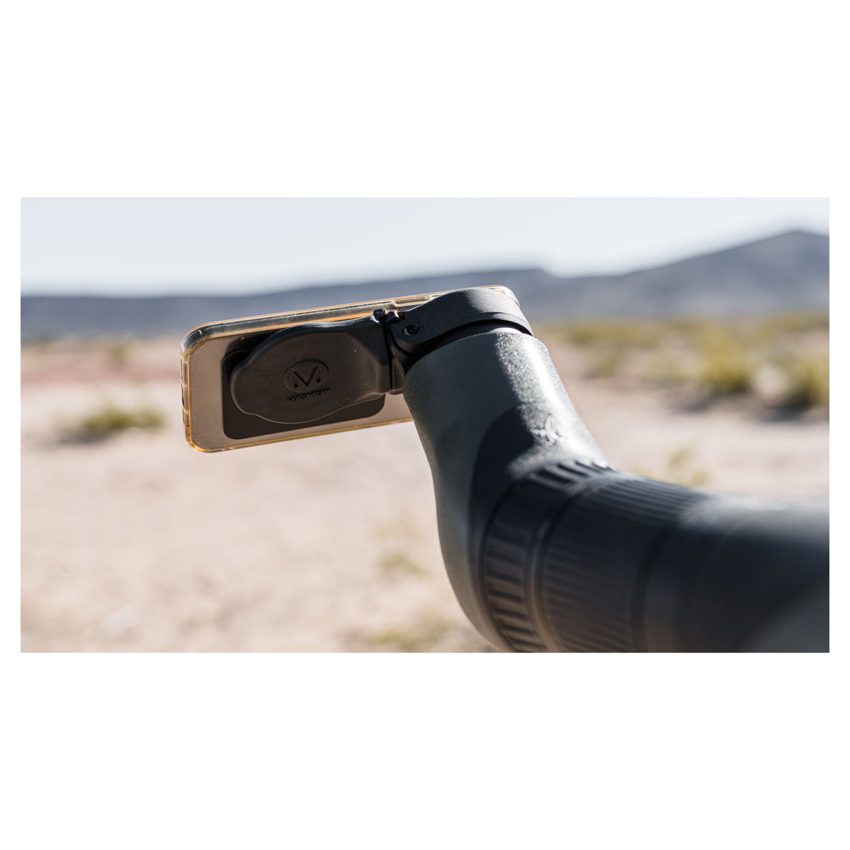 Spotting scope hot sale phone mount