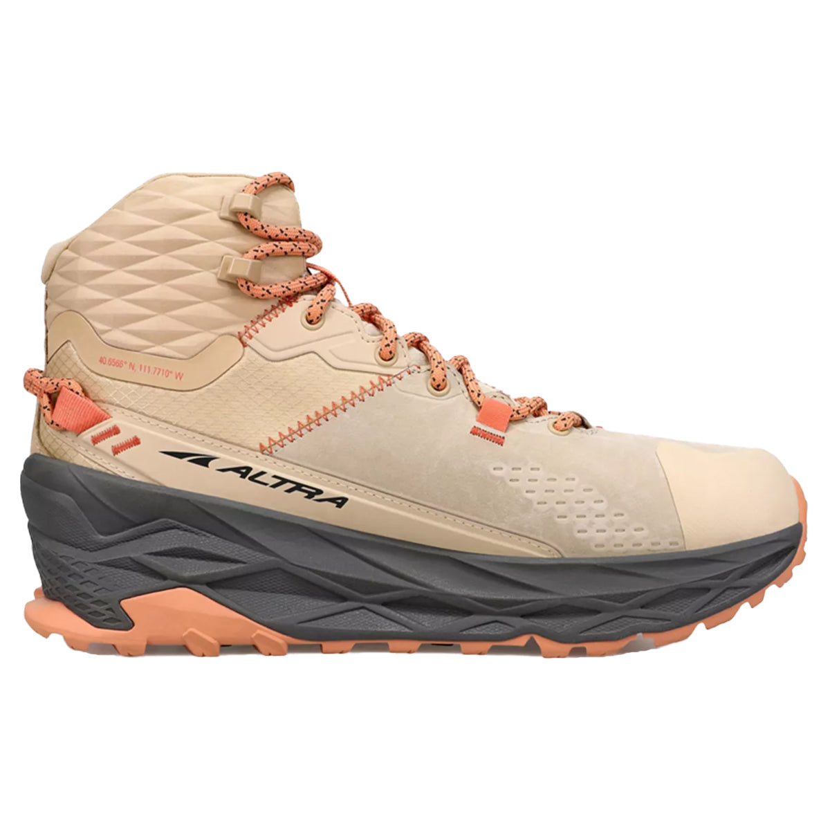 Altra Women's Olympus 5 Hike Mid GTX in Sand by GOHUNT | Altra - GOHUNT Shop