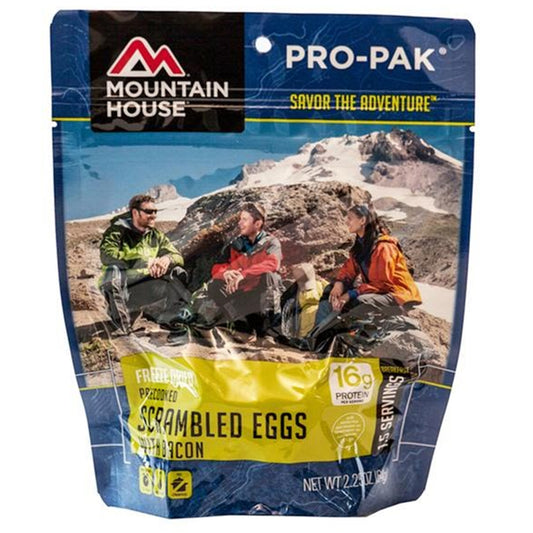 Mountain House Scrambled Eggs with Bacon Pro-Pak by Mountain House | Camping - goHUNT Shop