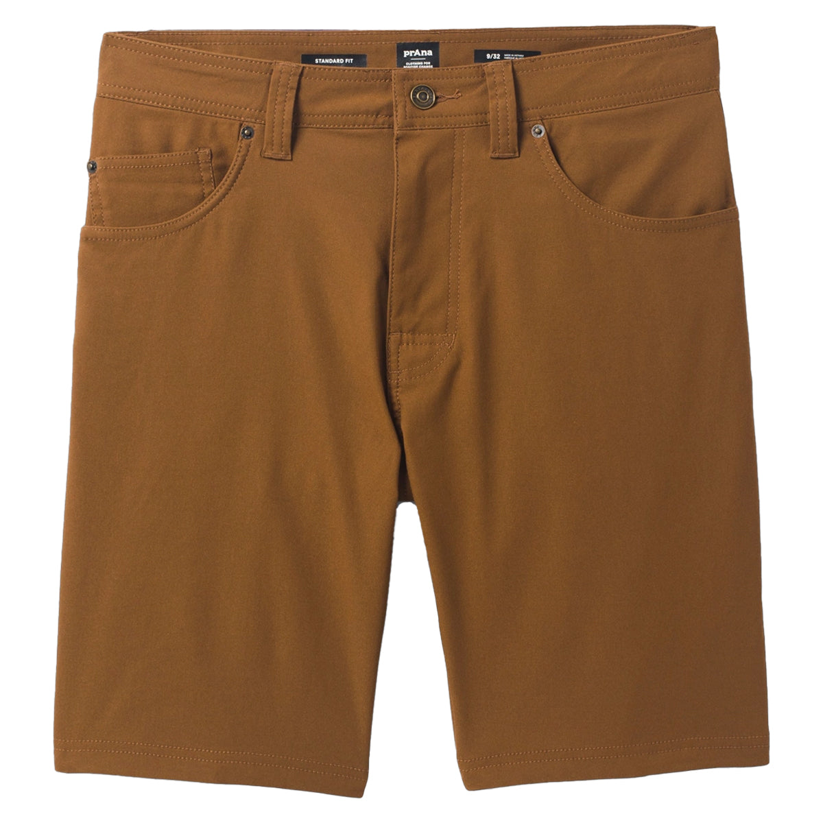 PrAna Brion Short II in Sepia by GOHUNT | Prana - GOHUNT Shop