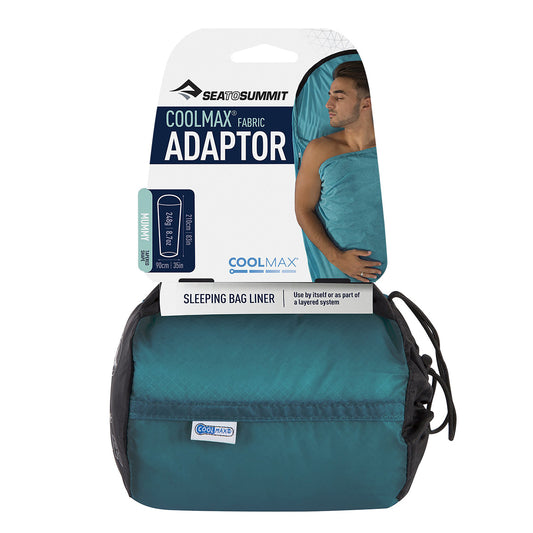 Sea to Summit Adaptor Coolmax Sleeping Bag Liner by Sea to Summit | Camping - goHUNT Shop