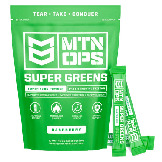 MTN OPS Super Greens (Raspberry)
