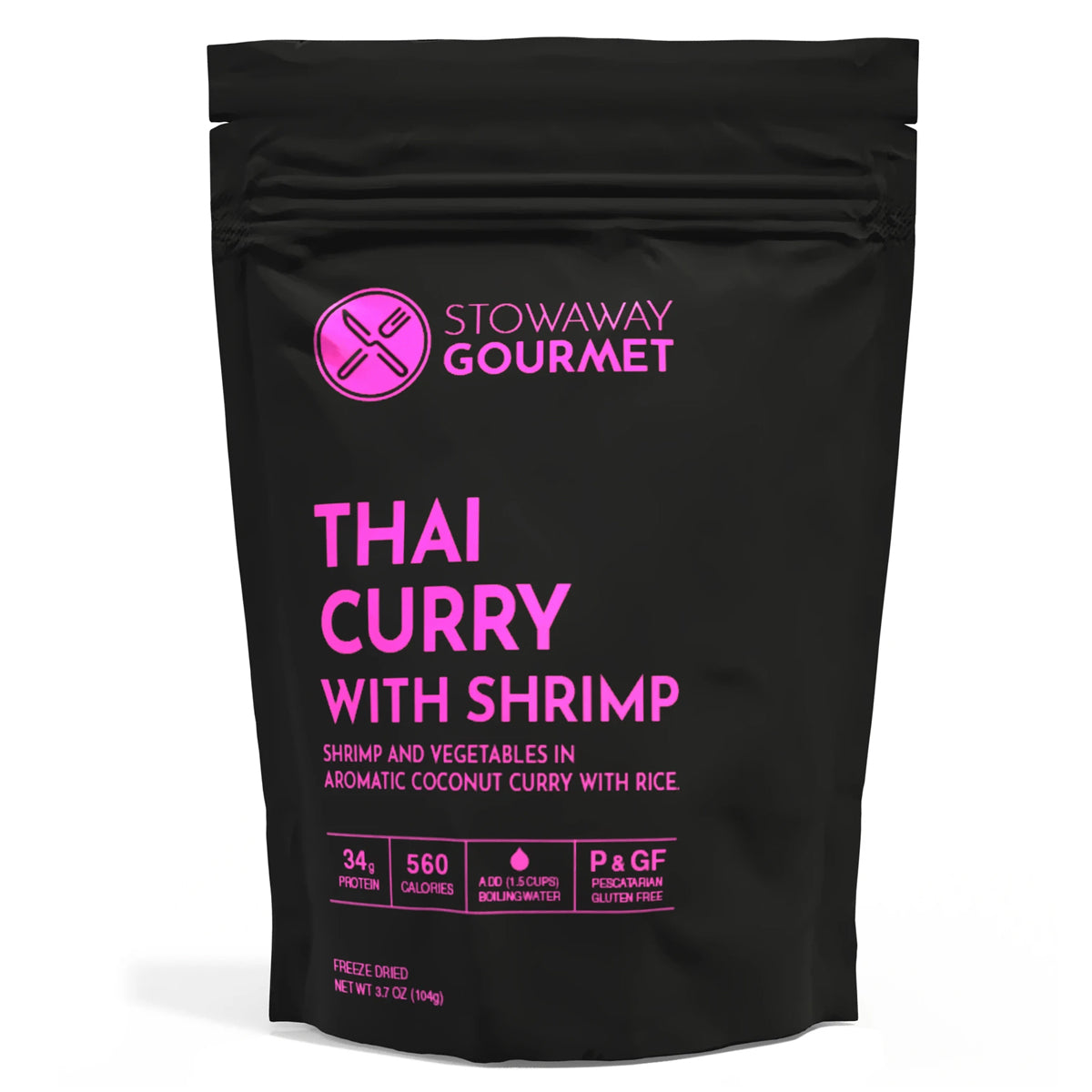 Stowaway Gourmet Thai Curry with Shrimp in  by GOHUNT | Stowaway Gourmet - GOHUNT Shop