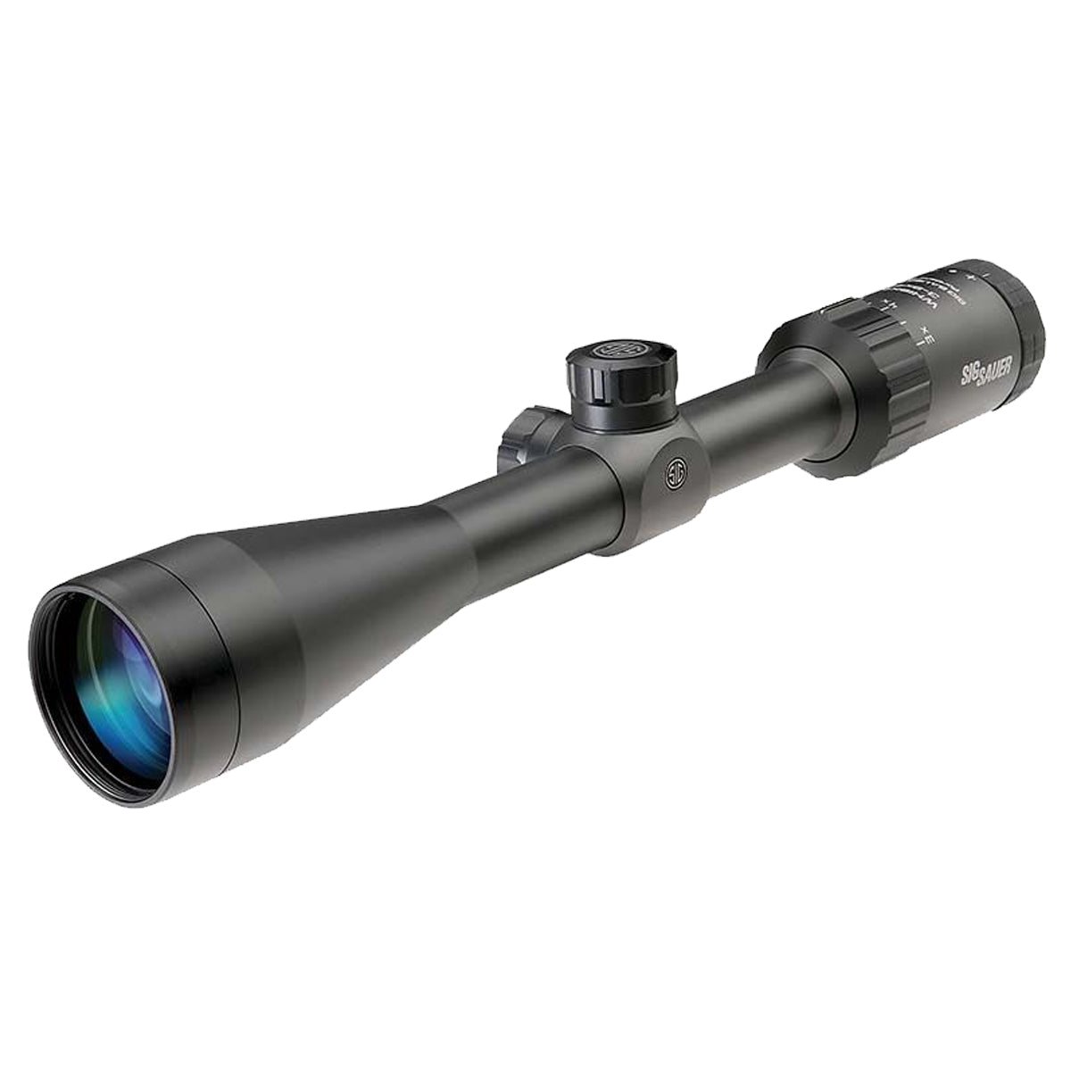 SIG Sauer Whiskey3 3-9x40 SFP BDC-1 Quadplex Reticle Black