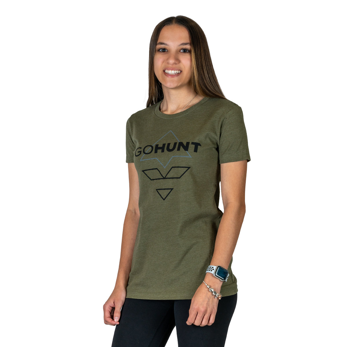 GOHUNT Women's Logo T in Army Green by GOHUNT | GOHUNT - GOHUNT Shop