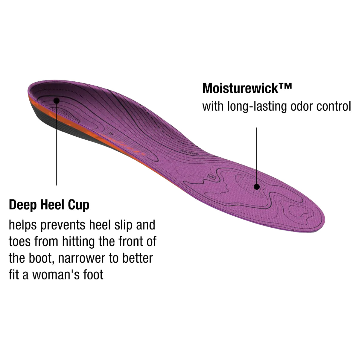 Superfeet Hike Women’s Support Insoles in  by GOHUNT | Superfeet - GOHUNT Shop