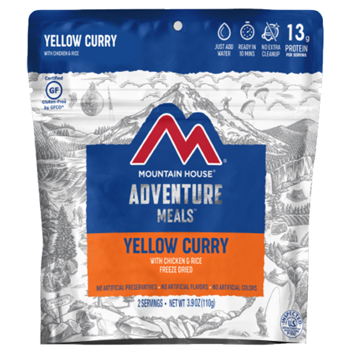 Mountain House Yellow Curry in Mountain House Yellow Curry by Mountain House | Camping - goHUNT Shop by GOHUNT | Mountain House - GOHUNT Shop